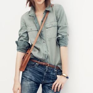 Madewell tomboy work shirt
